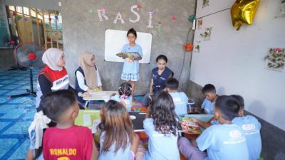 Pertamina Patra Niaga Regional Sulawesi Rayakan Hari Anak Nasional Melalui Rumah Anak Pesisir, Ruang Tumbuh Generasi Penjaga Pesisir