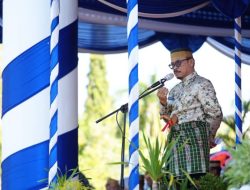 Dimomen Hari Jadi Mamuju Ke-486 Tahun, Gubernur Suhardi Ajak Masyarakat Jaga Mamuju