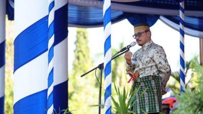 Dimomen Hari Jadi Mamuju Ke-486 Tahun, Gubernur Suhardi Ajak Masyarakat Jaga Mamuju