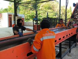 DLHK Polman Uji Coba Mesin Insinerator, Sehari Mampu Membakar 20 Ton Sampah