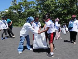 Lindungi Ekosistem Laut, Pertamina Trans Kontinental Gandeng Elemen Masyarakat Jaga Kebersihan Pantai di Bitung, Sulawesi Utara