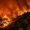 Kebakaran Lahan Pegunungan Lalattedong Majene, Petugas DAMKAR Padamkan Api Hingga Dini Hari