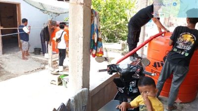 BPBD Majene Distribusi Air Bersih: Lapor Jika ada Titik Api