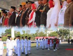 Kapolres Polman Hadiri Upacara HUT ke-81 RI, Dorong Penguatan Sinergi TNI-Polri dan Pemda