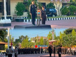 Kapolres Polman Pimpin Upacara Pengibaran Merah Putih HUT RI ke-81, Tekankan Semangat Pengabdian