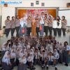 Sambut HUT Polwan ke-78, Polres Polman Edukasi Pelajar SMAN 1 Polewali Cegah Bullying