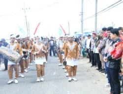 Desa Karang Anyar Semarakkan Kemerdekaan Lewat Karnaval
