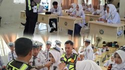 Sat Lantas Polres Polman Bekali Pelajar MAN 2 Polewali tentang Keselamatan Berlalu Lintas