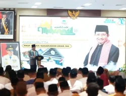 Hadiri Maulid Nabi di Sulbar, Menag RI Puji Pembangunan dan Kinerja SDK