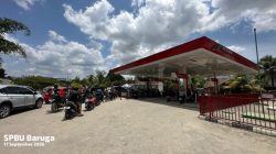 Pengisian BBM di SPBU Kendari Mulai Melandai