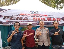 Wakapolres Polman Kunjungi Tenant PENA Sulbar, Dorong Penguatan Literasi Masyarakat