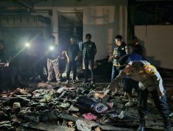 Ada 6 Los Pasar Tinambung Ludes, Polisi Selidiki Penyebab Kebakaran