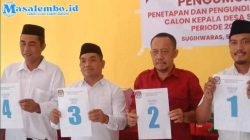 Empat Calon Bertarung di Pilkades Sugihwaras, Nomor Urut Resmi Ditetapkan