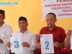 Empat Calon Bertarung di Pilkades Sugihwaras, Nomor Urut Resmi Ditetapkan
