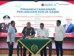 Pertamina Patra Niaga Regional Sulawesi dan Kejaksaan Tinggi Sulawesi Selatan Perkuat Sinergi melalui Penandatanganan PKS